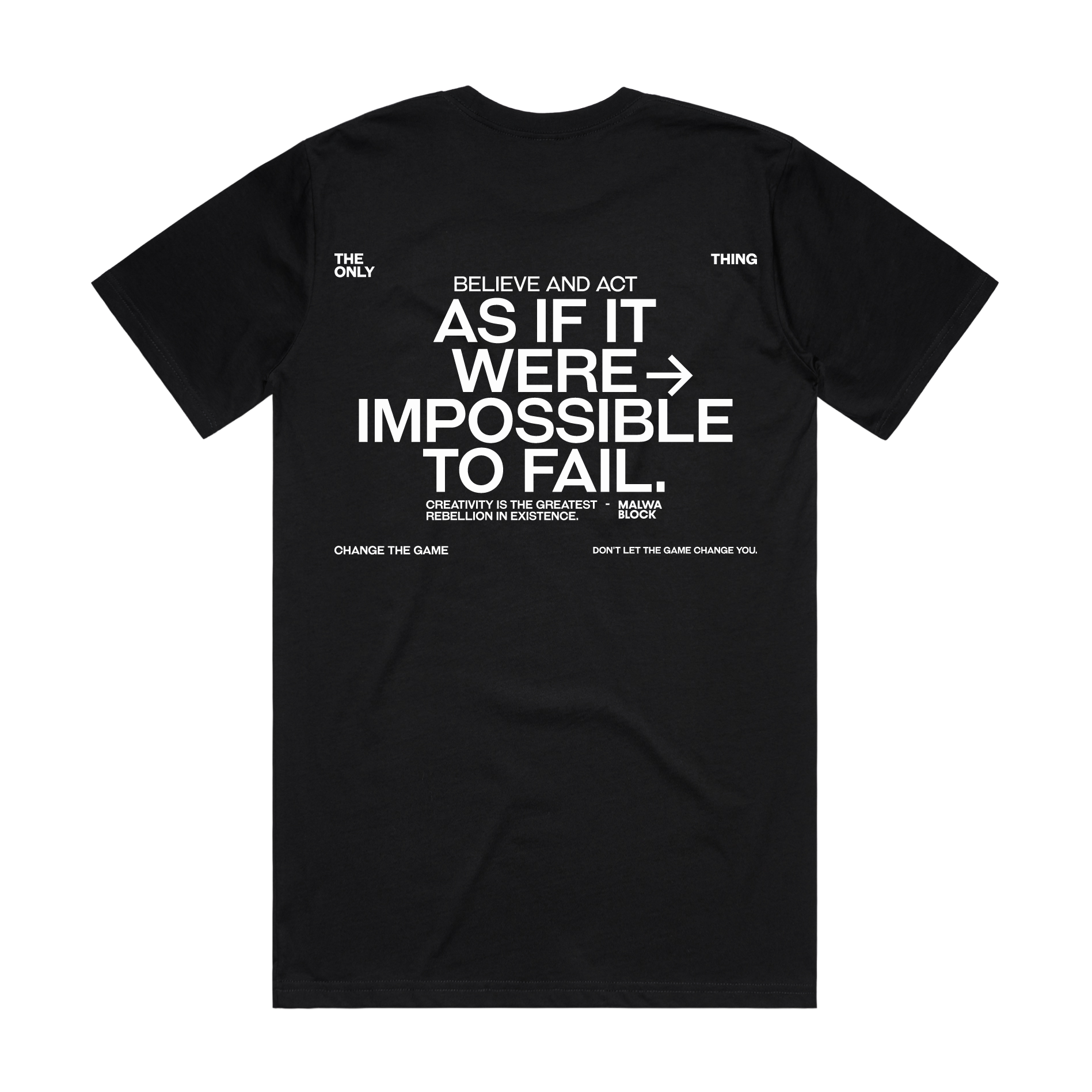 Change The Game - Motivational - Classic Tee