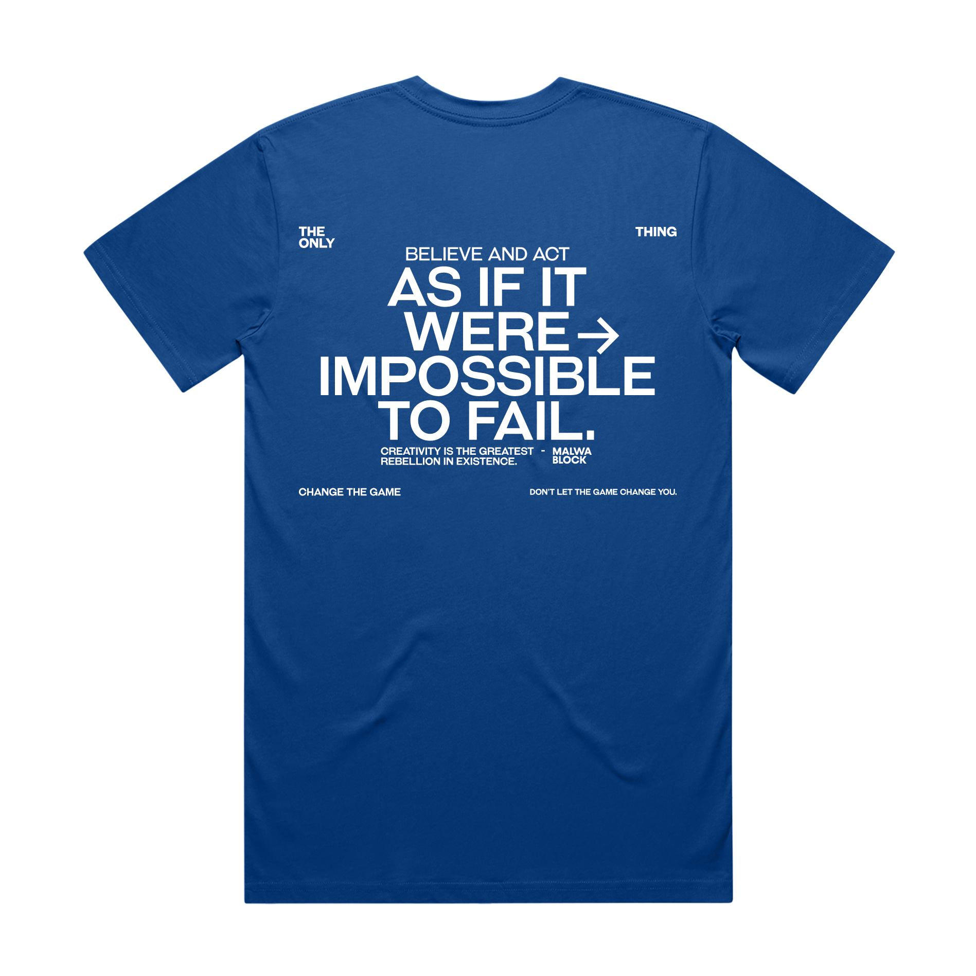 Change The Game - Motivational - Classic Tee