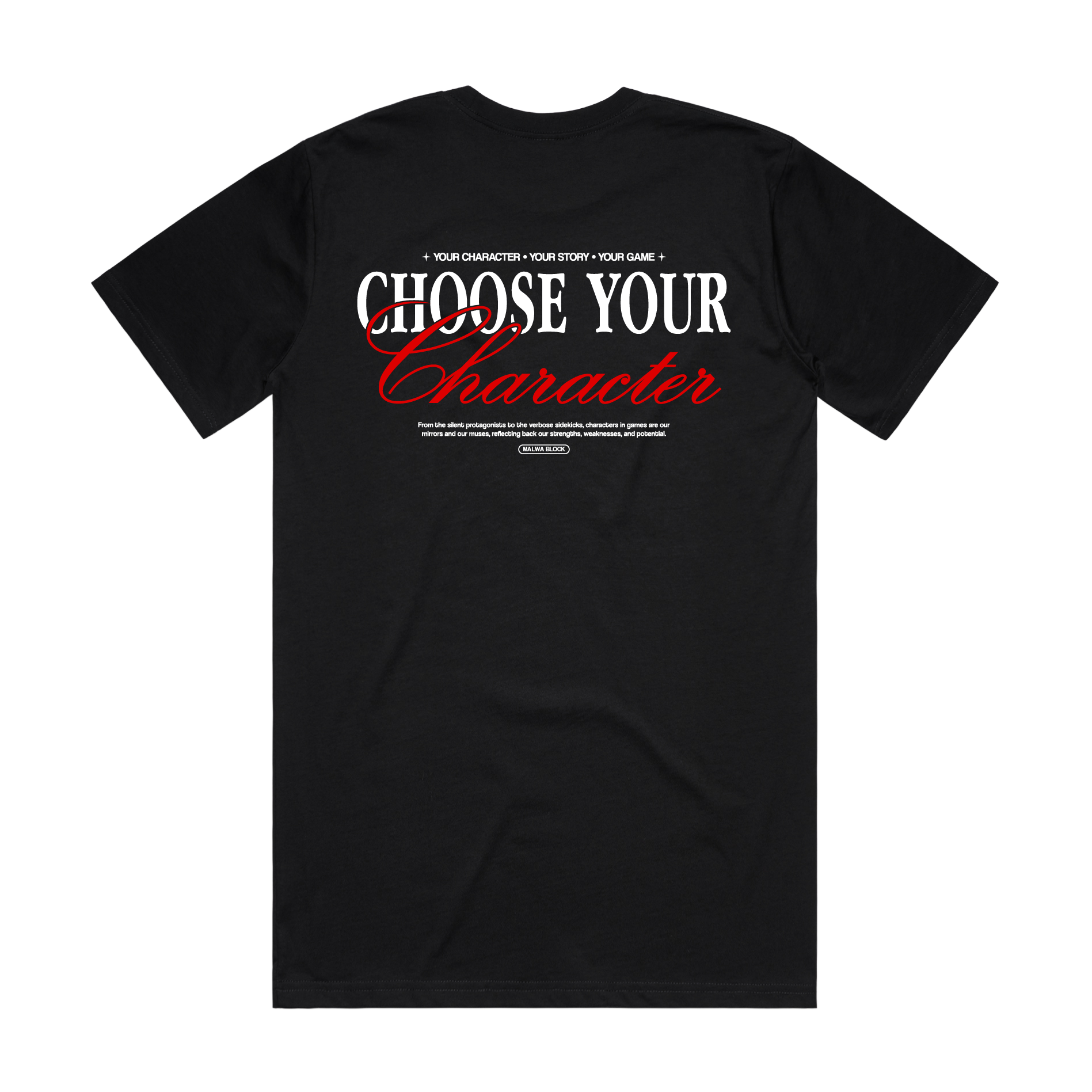 Choose Your Character - Inspirational - Classic Tee