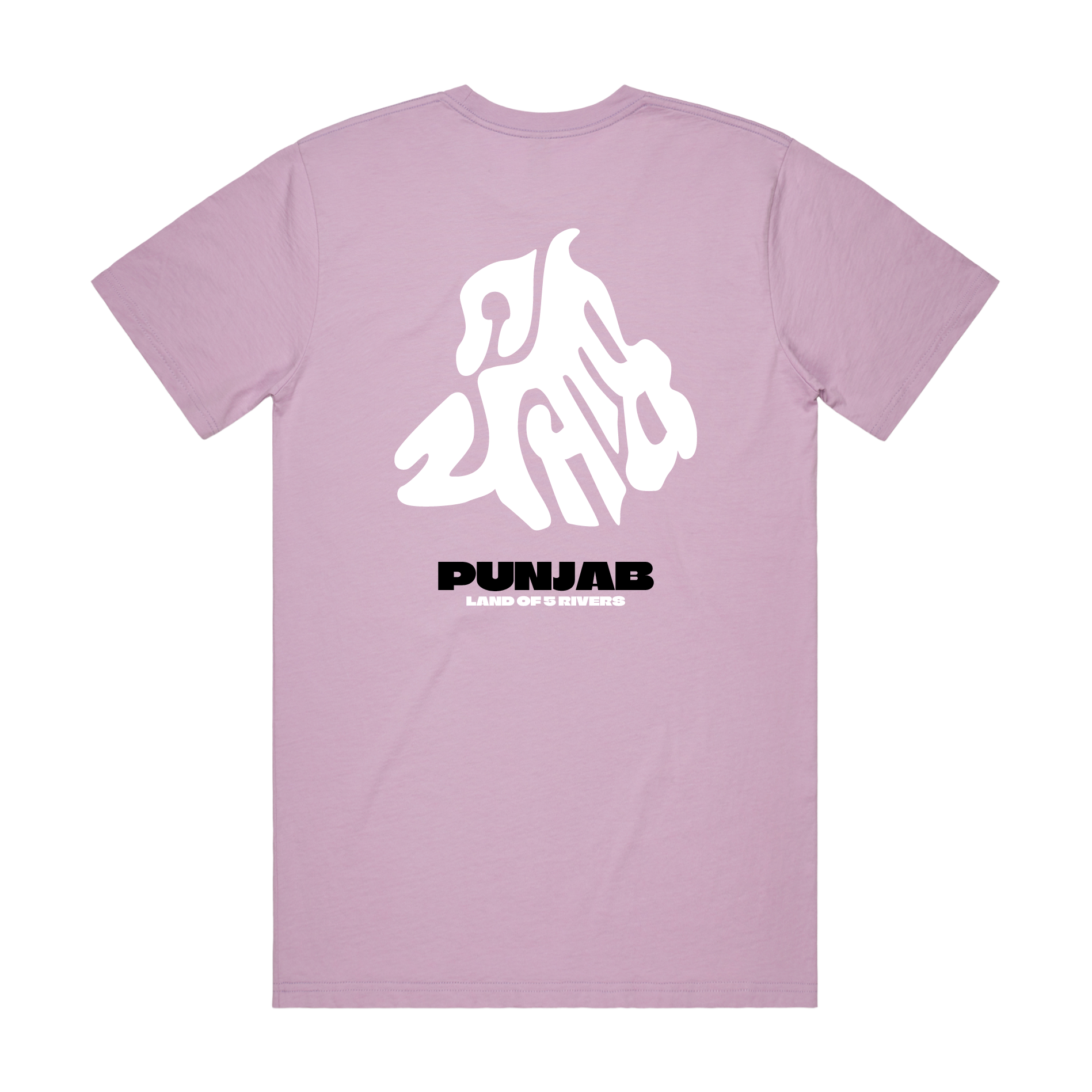 Punjab Gurmukhi Typography Map Illustration - Classic Tee