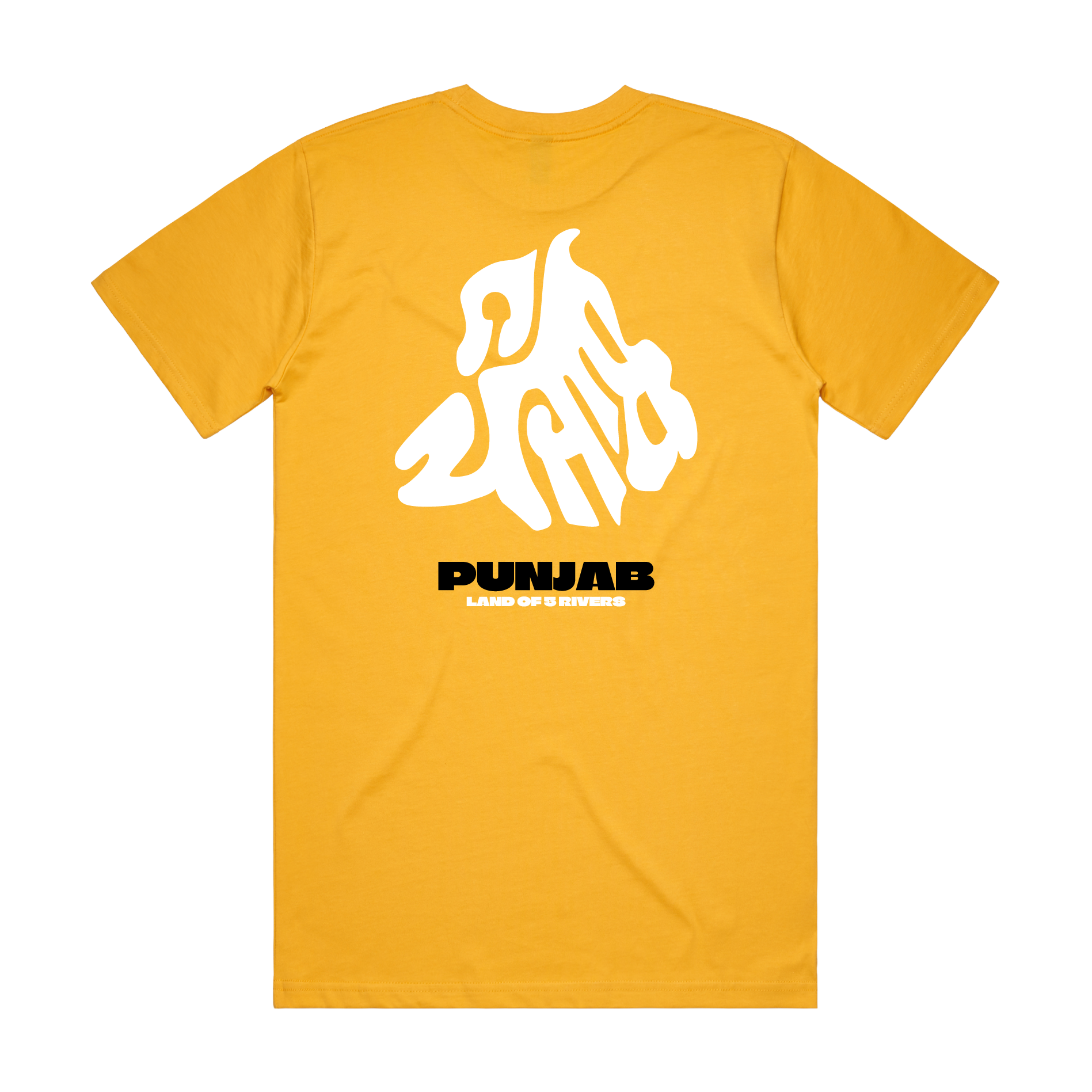 Punjab Gurmukhi Typography Map Illustration - Classic Tee